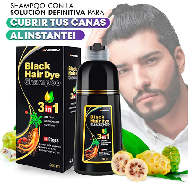 Shampoo Instantáneo | CUBRE CANAS 3en1