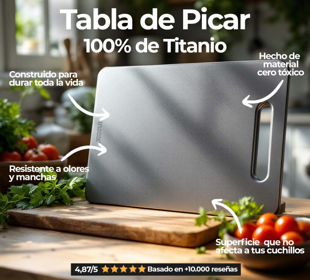 Tabla Premium de Titanio Oferta 2x1 🎁