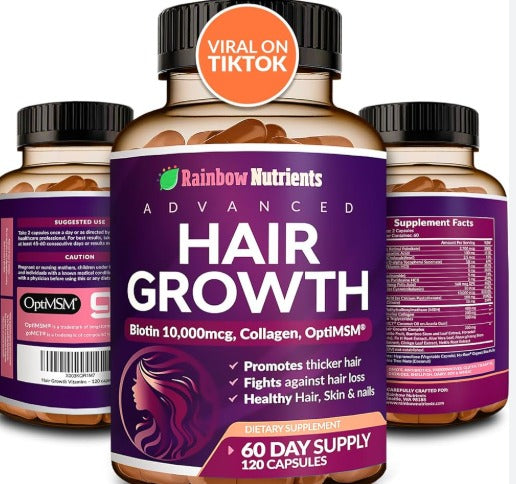 HAIR GROWTH | Haz Crecer tu Cabello, Piel y Uñas | OFERTAZO 🎁