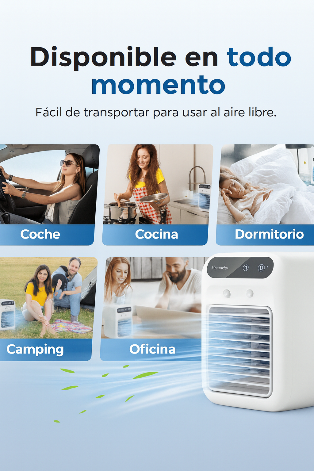 MINI AIRE | Acondicionado Portátil 🥶