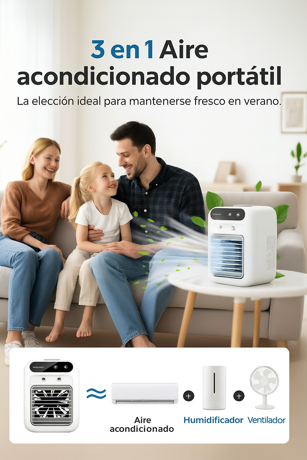 MINI AIRE | Acondicionado Portátil 🥶
