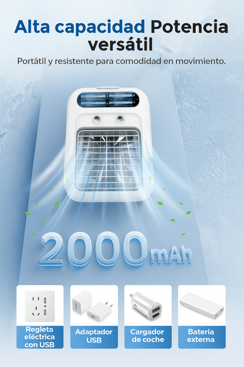 MINI AIRE | Acondicionado Portátil 🥶