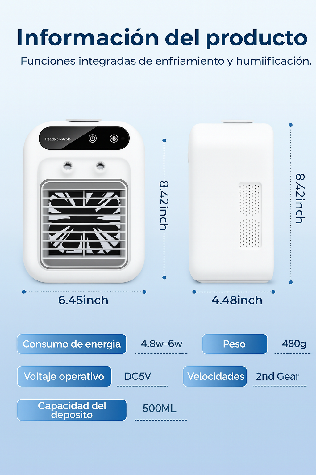 MINI AIRE | Acondicionado Portátil 🥶